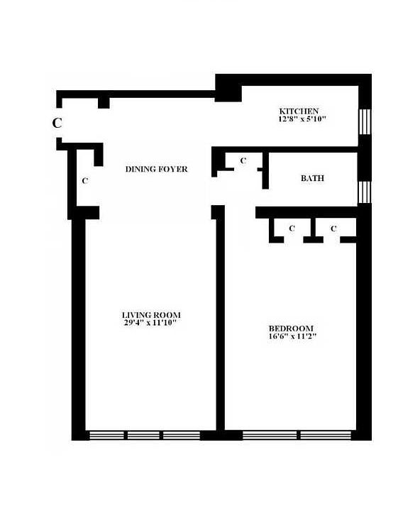 1st image of 60 E 12th St APT 12C