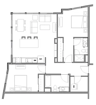 Floor plan B-2A