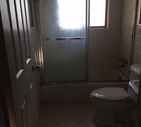 Sunny bathroom