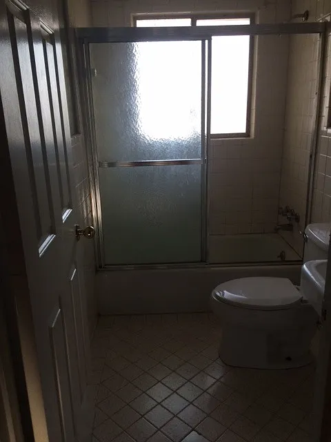 Sunny bathroom
