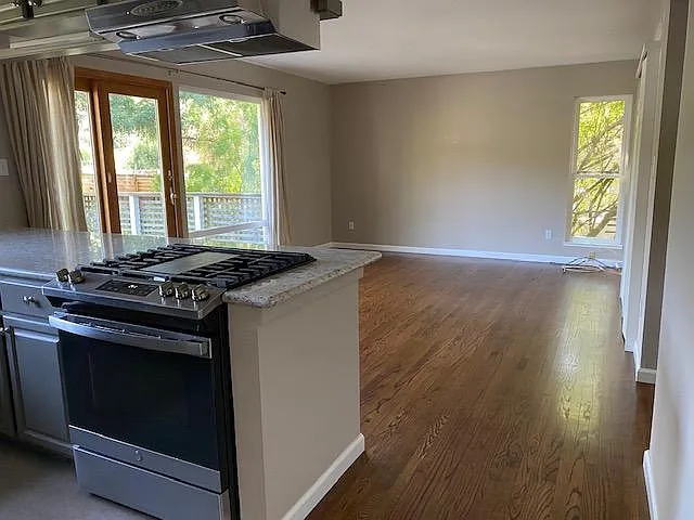 Looking into the family room
