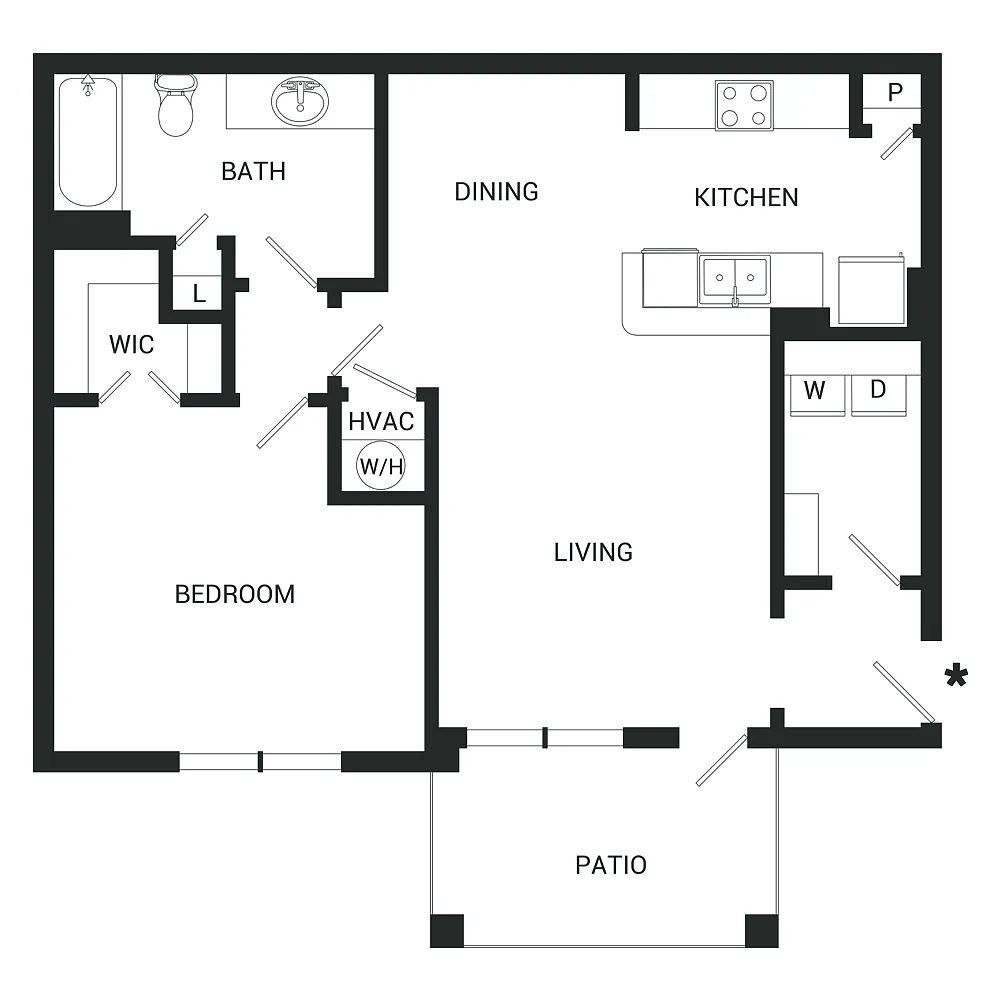 Floor plan Amelia