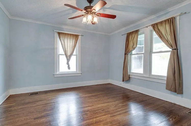 Front Bedroom with two closets