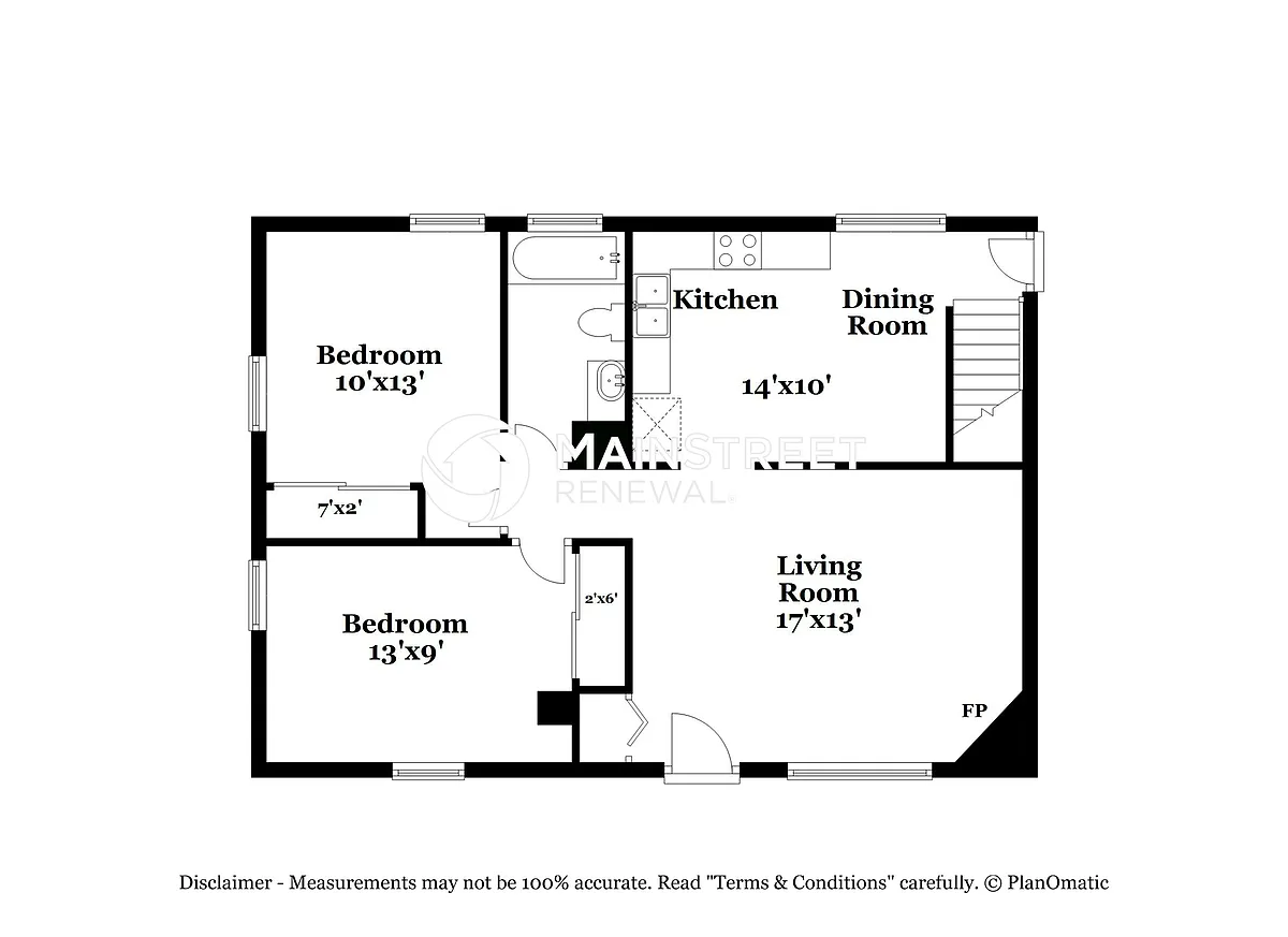 floor plan - 11829 Lavinia Ln