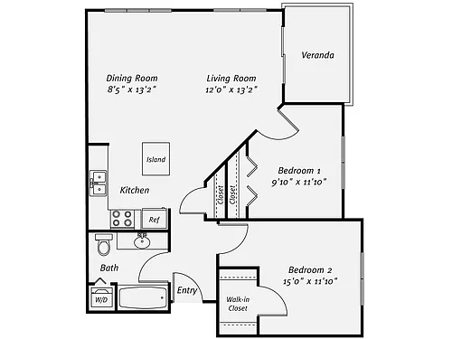 Floor plan B1