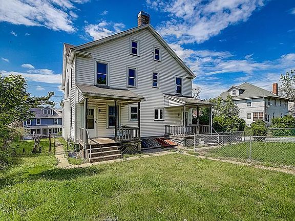 fenced area on one side