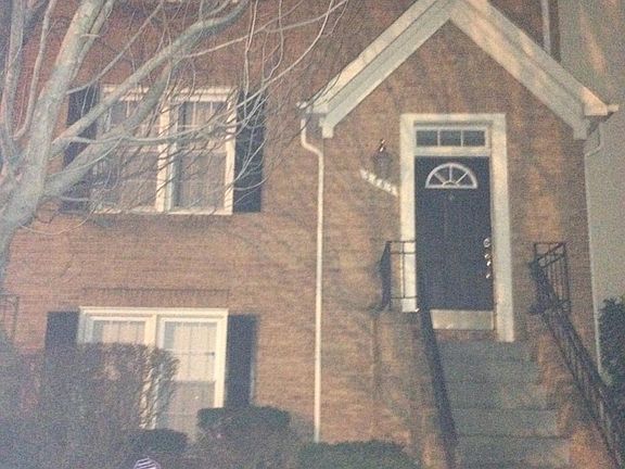 Front of townhouse