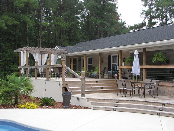 BACK DECK OF MAIN HOUSE