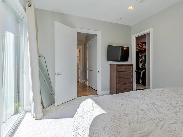 3rd Level Primary Bedroom with attached Patio