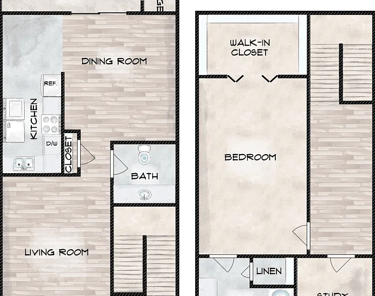 The Cypress Floorplan Diagram
