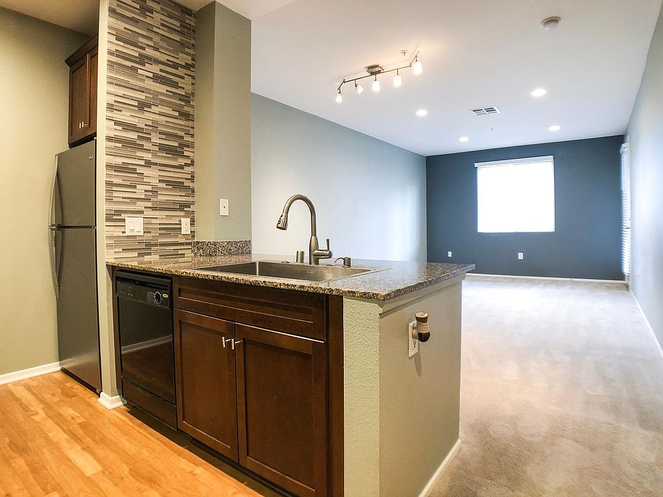 Kitchen and living area