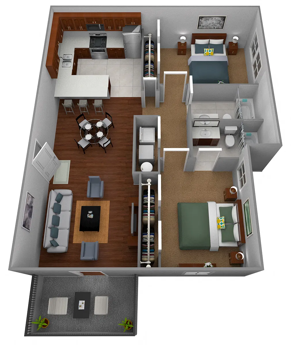 Floor plan B2