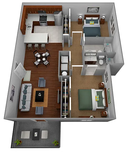 Floor plan B2