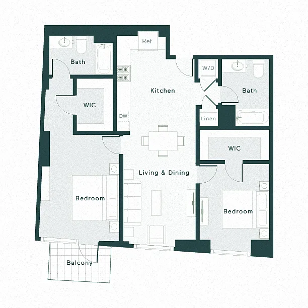 Floor plan B8