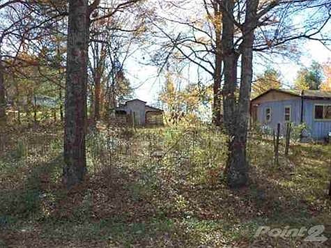 Left side of property