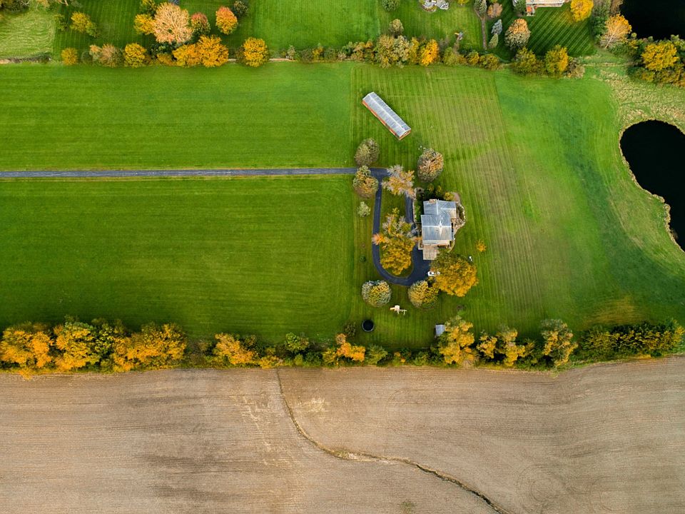 Overhead view of property