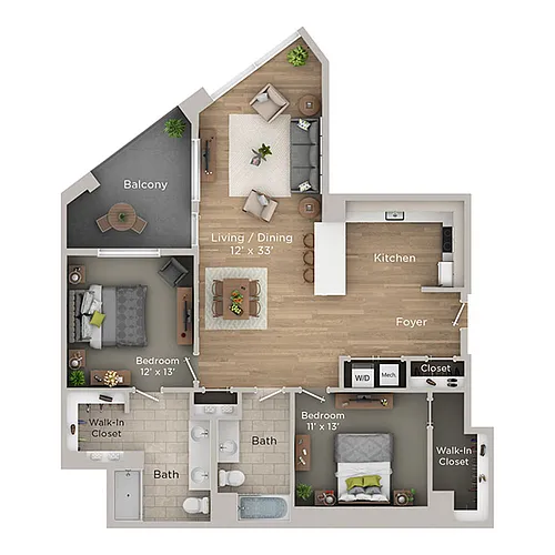 Floor plan The Spence
