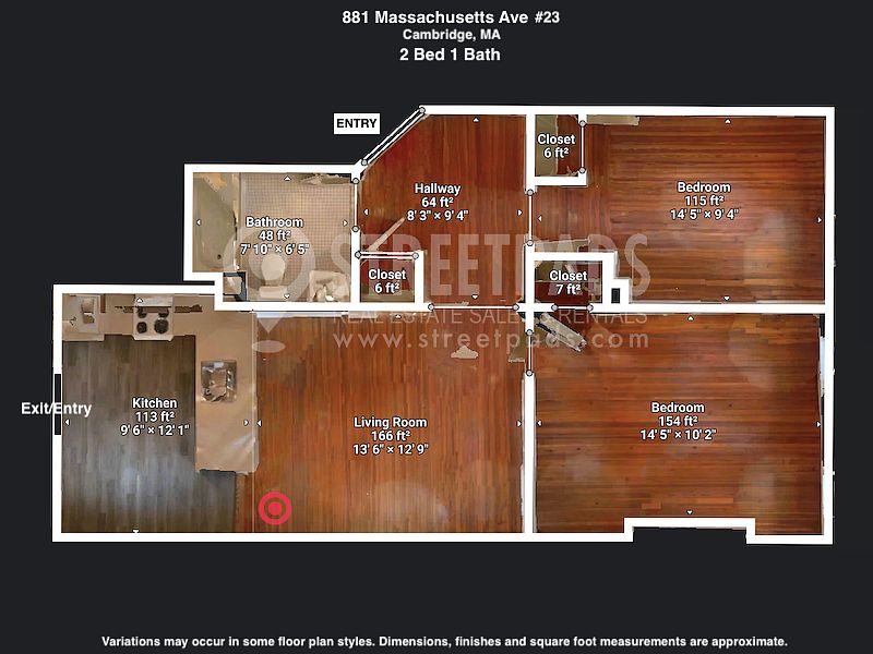 2D floor plan