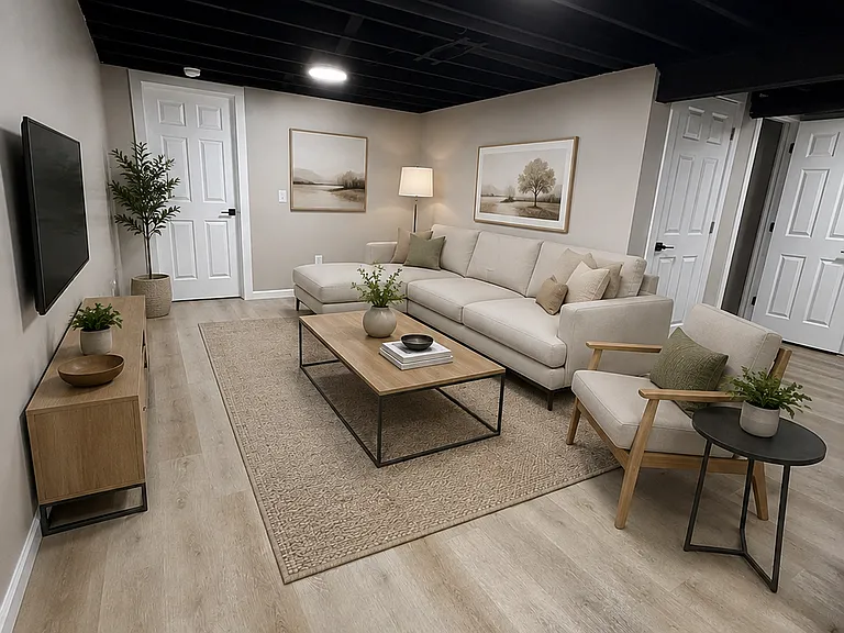 Basement Living Stage