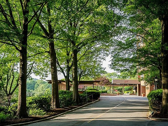 Driving to the Front Door