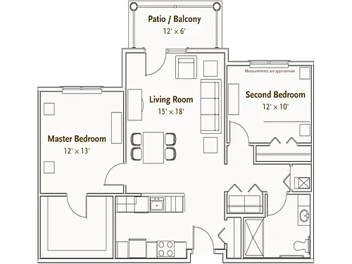 Floor plan Plymouth