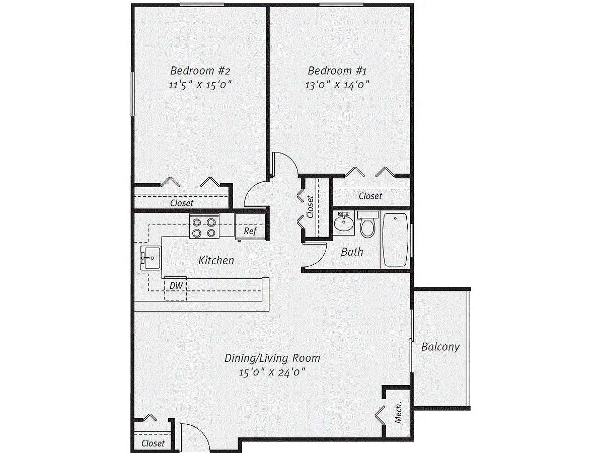 Floor plan B5R-1000