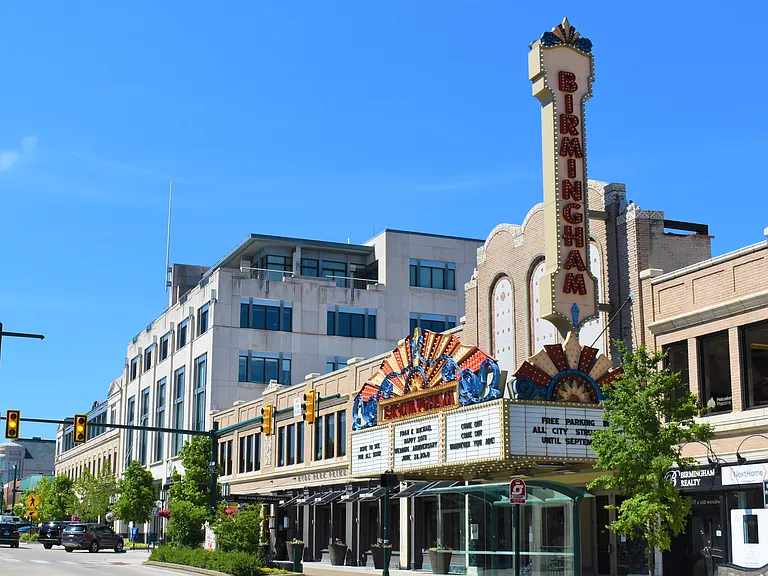 Downtown Birmingham is Nearby