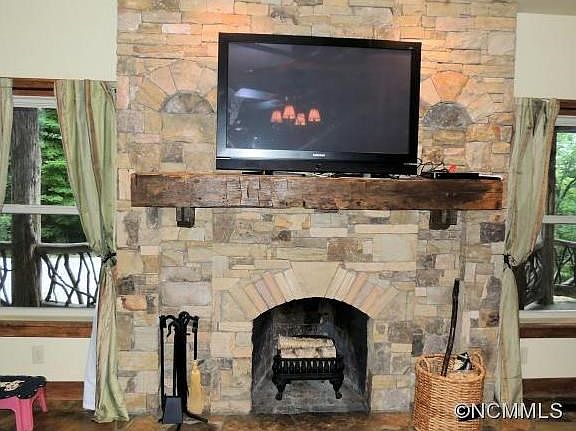 Beautiful Stone Fireplace