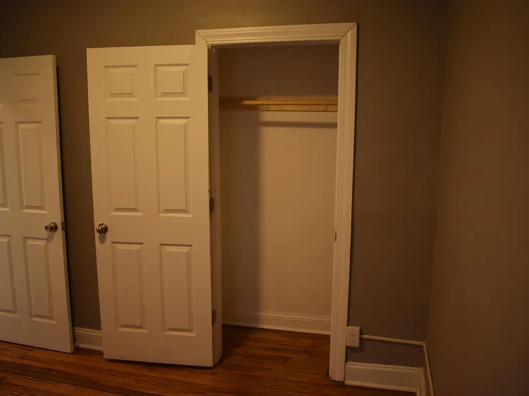 Closet in bedroom