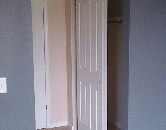 Master closet, hall to bath