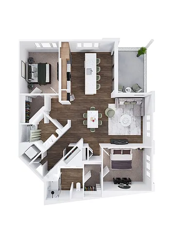 Floor plan B7