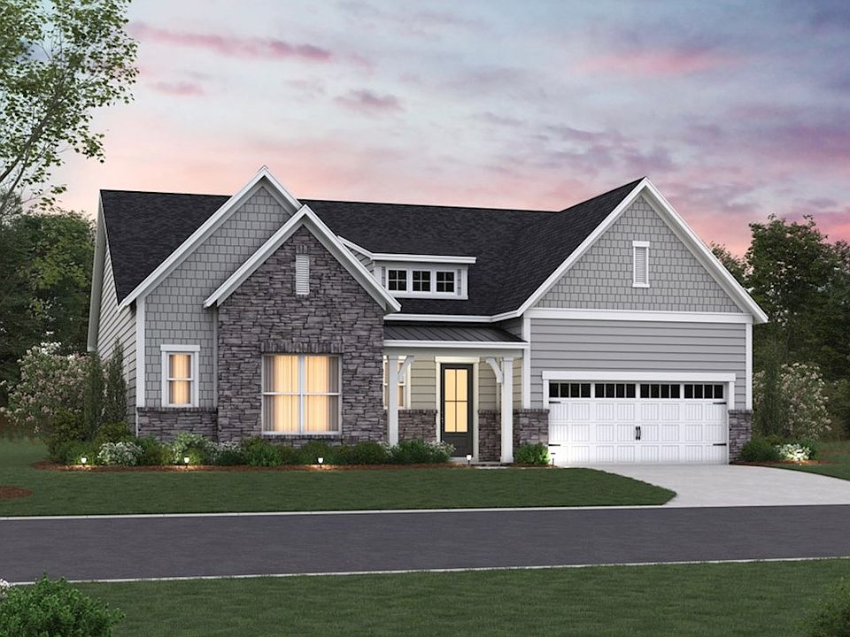French Country L Elevation