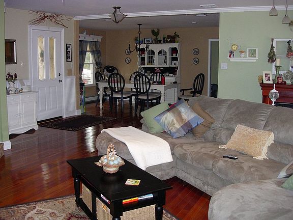 living room viewing dining room