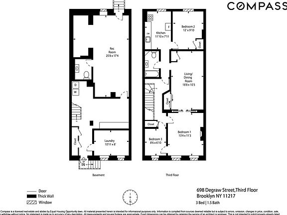 2nd image of 698 De Graw St #3