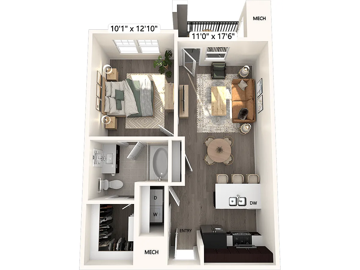 Floor plan A1