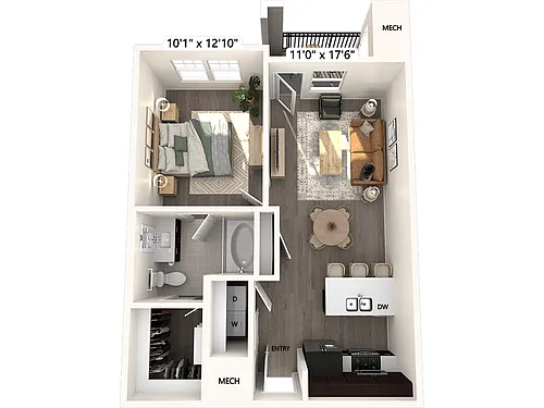 Floor plan A1