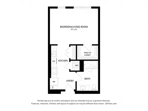Floor plan HARBOR S1B