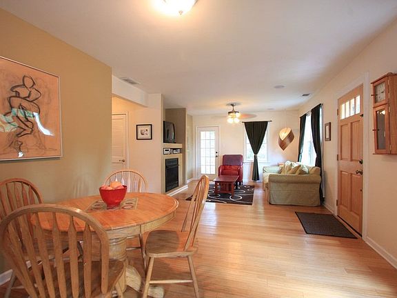View from the dining area back into the living area.