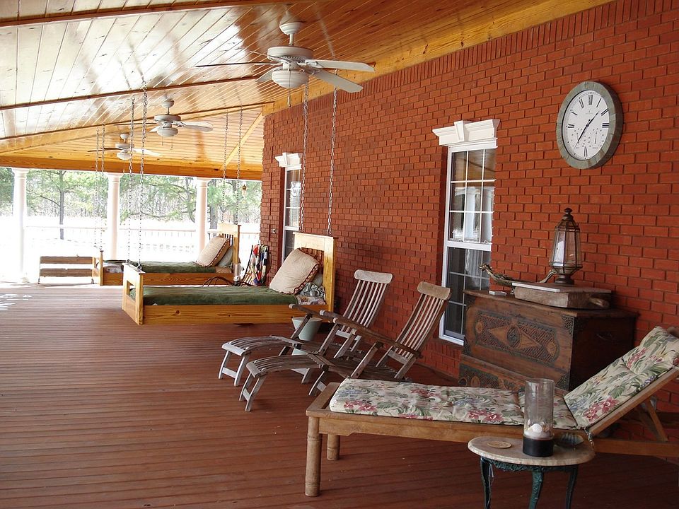Porch with Swinging Beds