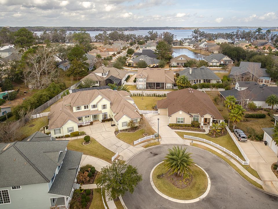 Aerial front of home