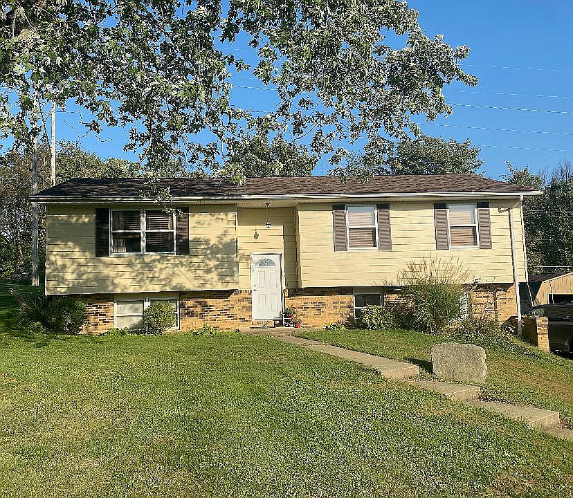 Front view of the house
