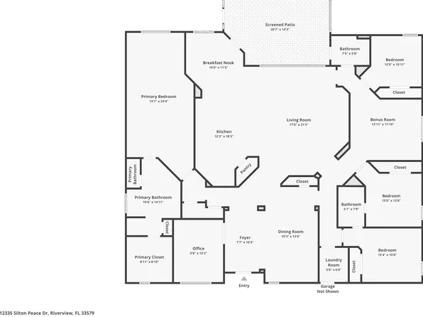 12335 Silton Peace Dr, Riverview, FL 33579