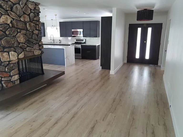 Entry, Great Room and Kitchen