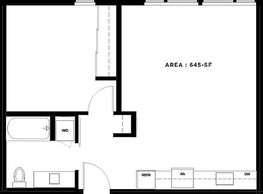1 Bed, 1 Bath - Apt G (Income Qualified) 1 Bed, 1 Bath - Apt G (Income Qualified)
