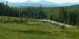 Looking South To Mountain Views