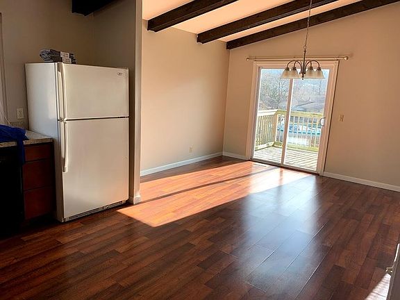 Kitchen and eating area