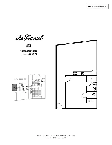 Floor plan 1 bedroom 1 bathroom