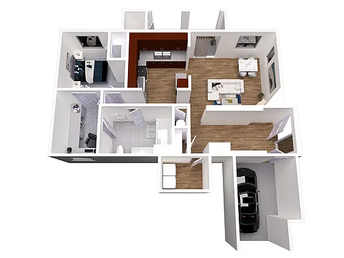 Floor plan BARBERA