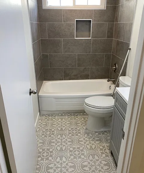 Hall bathroom