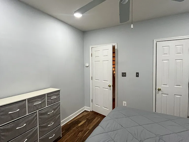 Second floor rear bedroom with walk-in closet